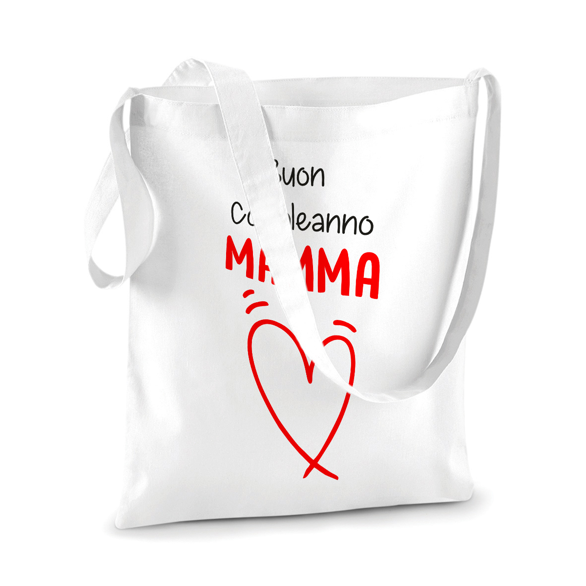 Shopping Bag divertente Festa della Mamma Buon compleanno mamma - shopper  in cotone mamma - idea regalo - ColorFamily