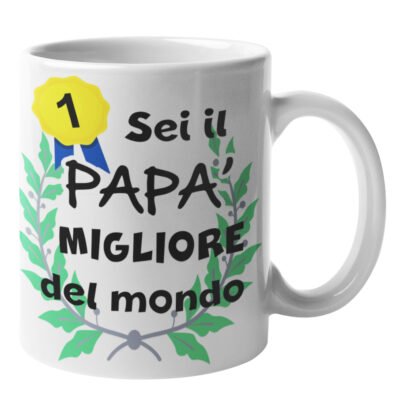 Tazza mug papà - idea regalo papà - sei la migliore del mondo