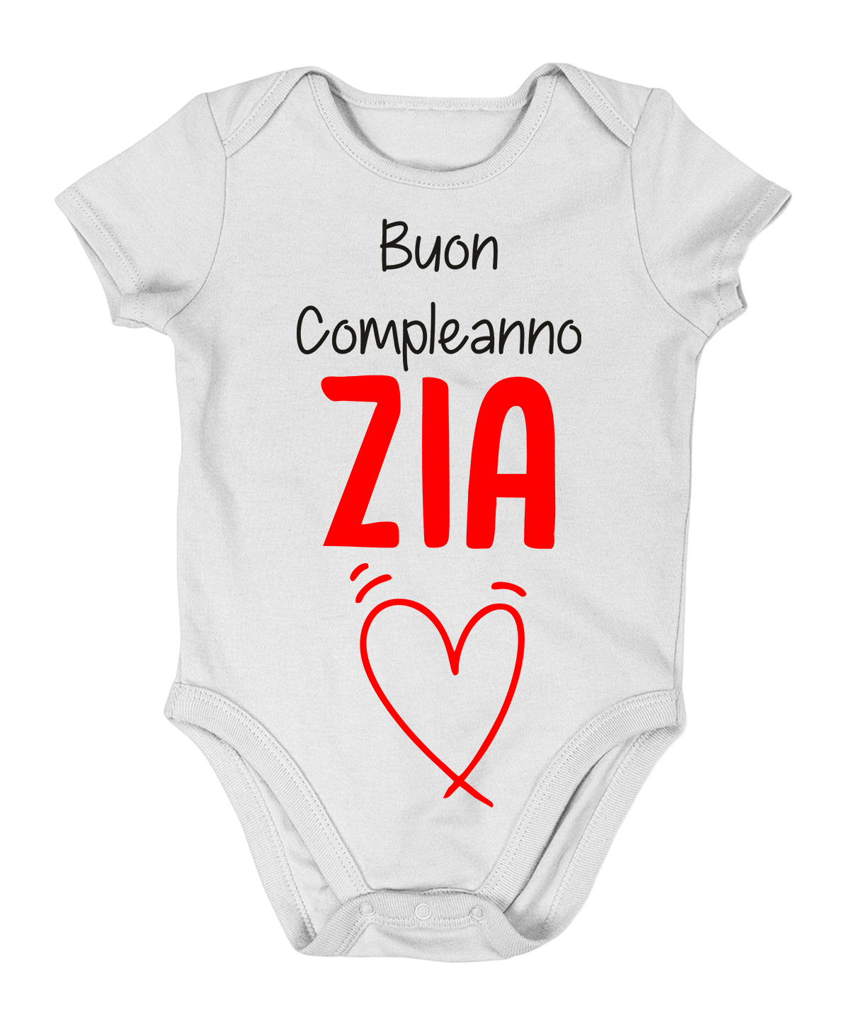 body zia - Buon Compleanno zia - da neonato in cotone - idea regalo -  ColorFamily