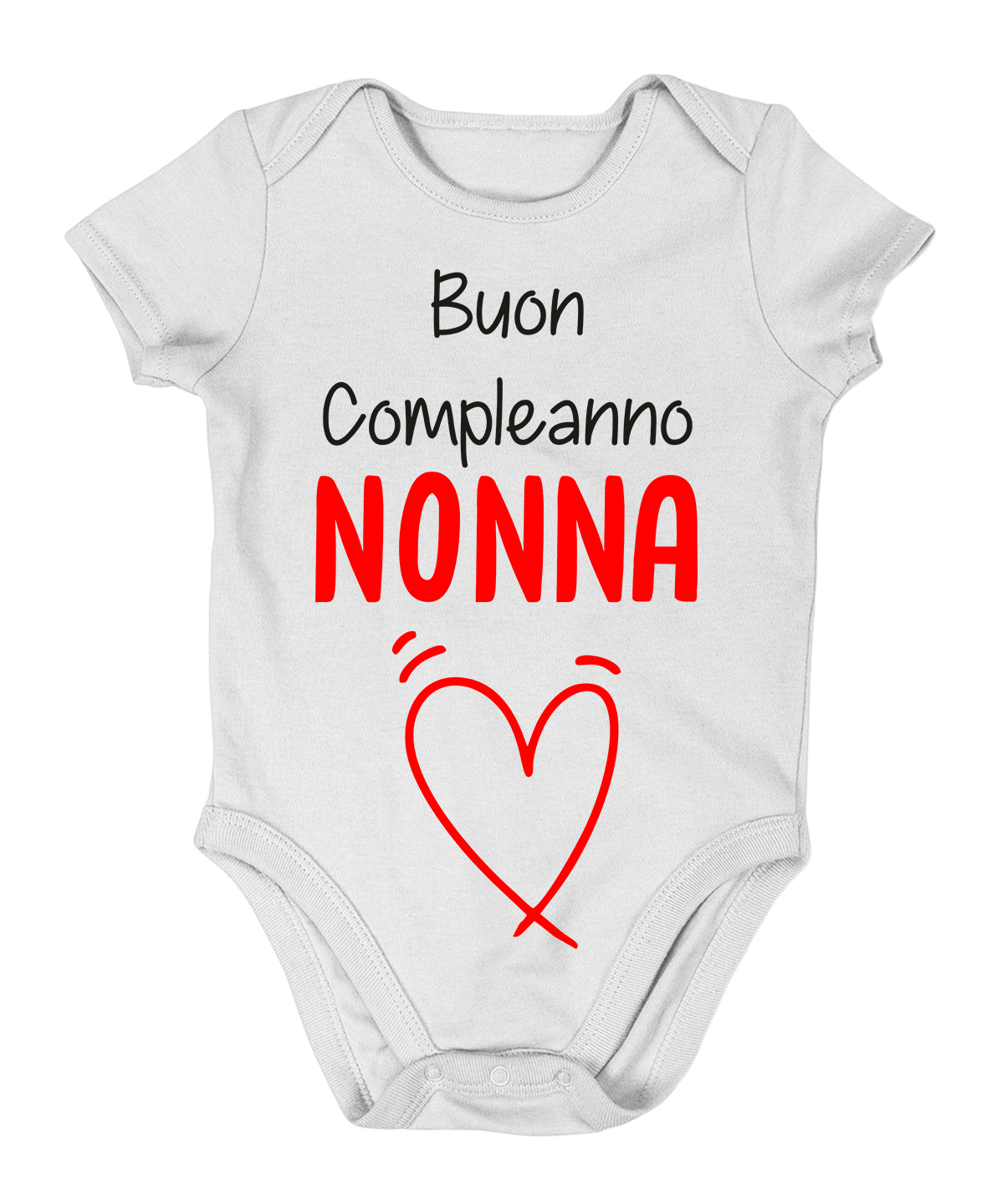 body nonna - Buon Compleanno nonna - da neonato in cotone - idea regalo -  ColorFamily