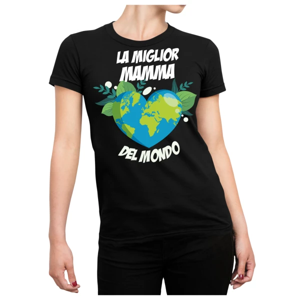 Tshirt Mamma - tshirt mamma sei la migliore del mondo