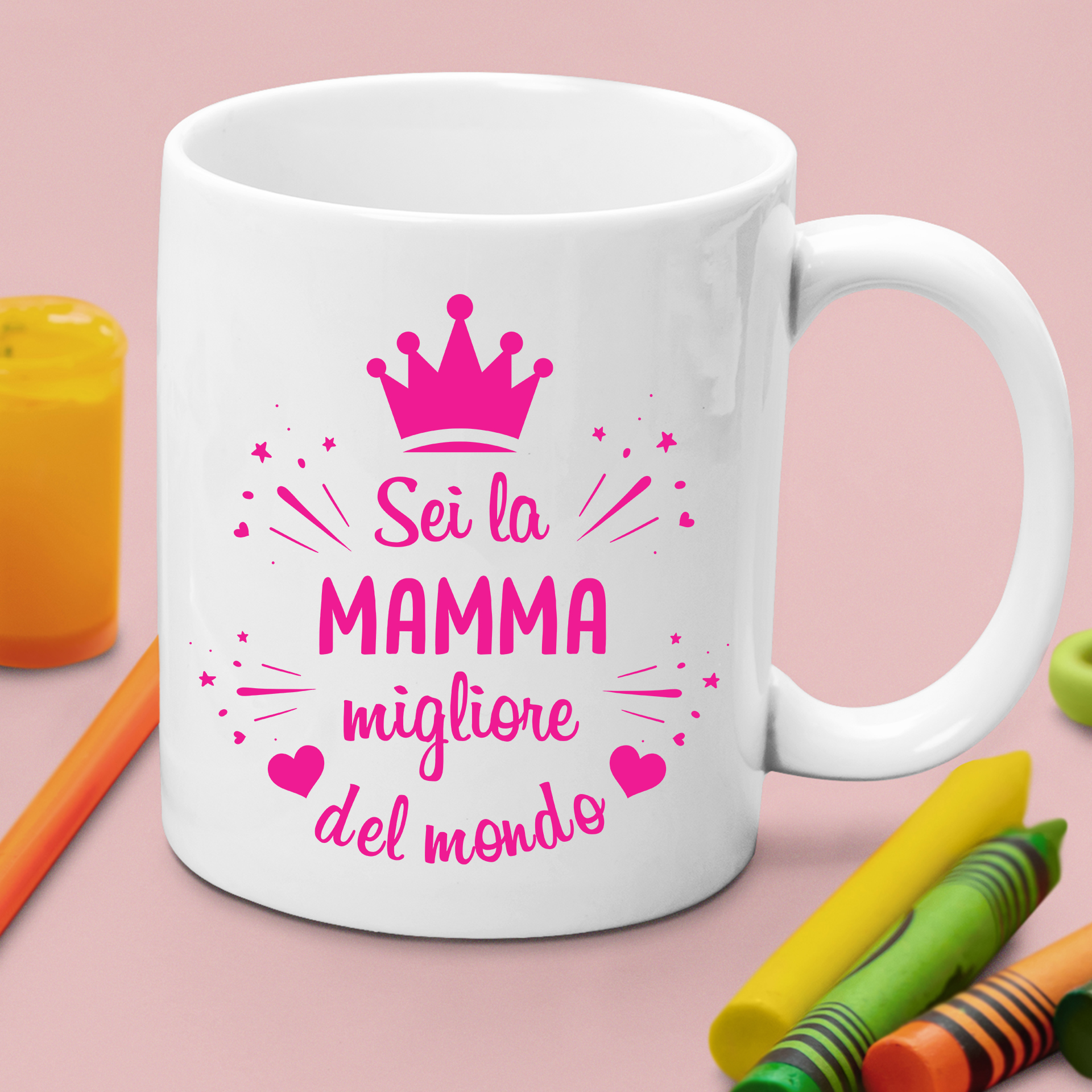 Tazza Mamma Migliore del Mondo Mug 11OZ Idea Regalo Mamma - ColorFamily