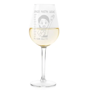 Calice Maestra Personalizzabile Calice da Vino Regalo Maestra Grazie Maestra Calice 50 cl