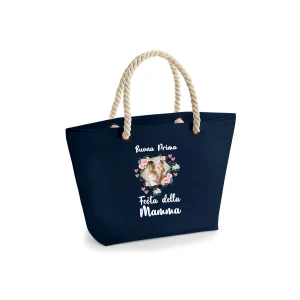 Borsa Mare Mamma PERSONALIZZABILE CON FOTO Buona Prima Festa della Mamma Idea Regalo Mamma