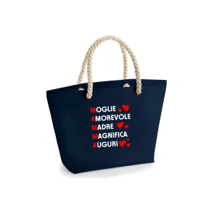 Borsa Mare Mamma Festa della Mamma moglie amorevole madre magnifica auguri Idea Regalo Mamma