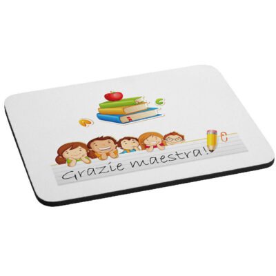 Mousepad idea regalo Grazie Maestra - children - school