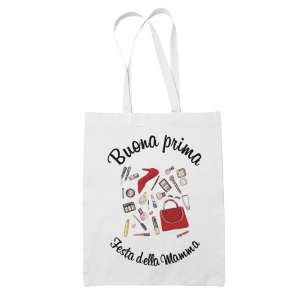 Shopping Bag Mamma buona prima festa della mamma Shopper Idea Regalo Mamma