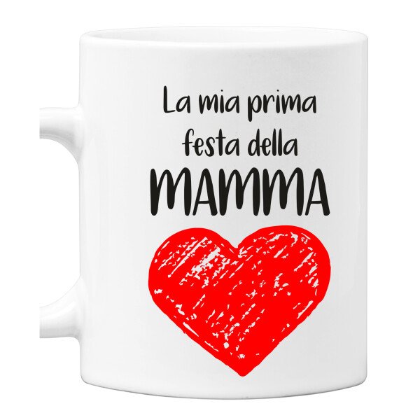 Tazza Mamma Festa della Mamma Io e Papà La mia prima Festa della Mamma Mug 11OZ Idea Regalo Mamma