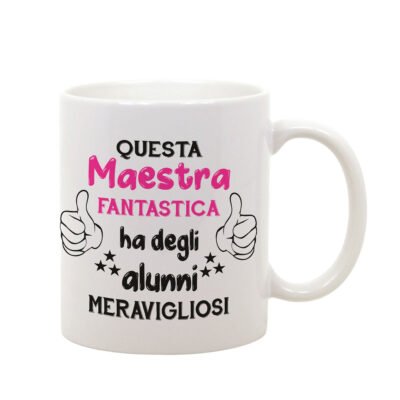 Tazza Mug in ceramica idea regalo Questa maestra fantastica ha degli alunni meravigliosi