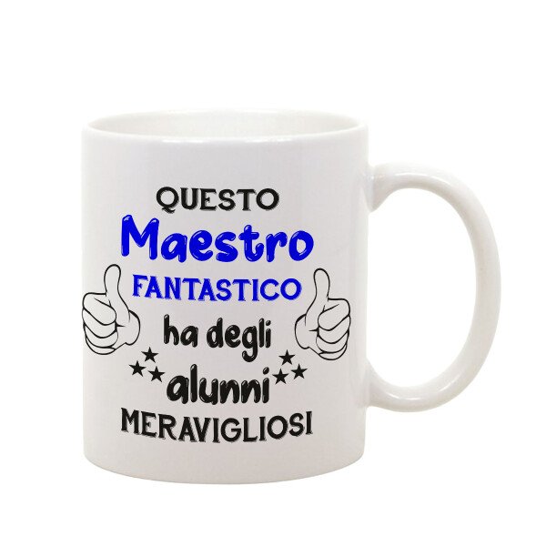 Tazza Mug in ceramica idea regalo Questo maestro fantastico ha degli alunni meravigliosi