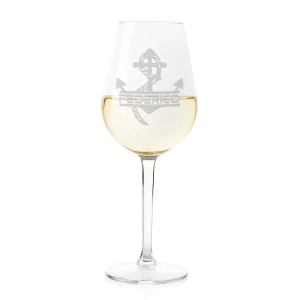Calice Vino 50 cl PERSONALIZZABILE con nome Incisione Ancora  - Idea regalo