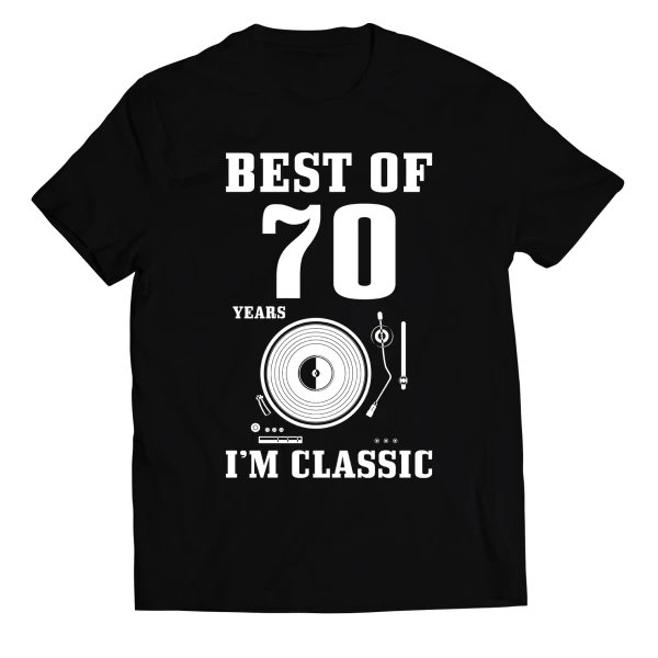 Regalo Compleanno Maglietta The Best of (ANNO) Personalizzabile Idea Regalo manica corta cotone - immagine 7