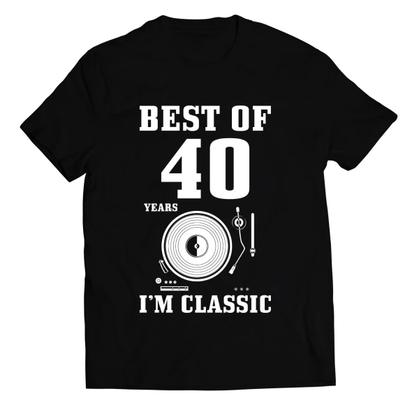 Regalo Compleanno Maglietta The Best of (ANNO) Personalizzabile Idea Regalo manica corta cotone - immagine 4
